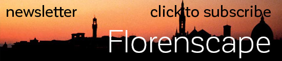 Banner Florenscape Newsletter