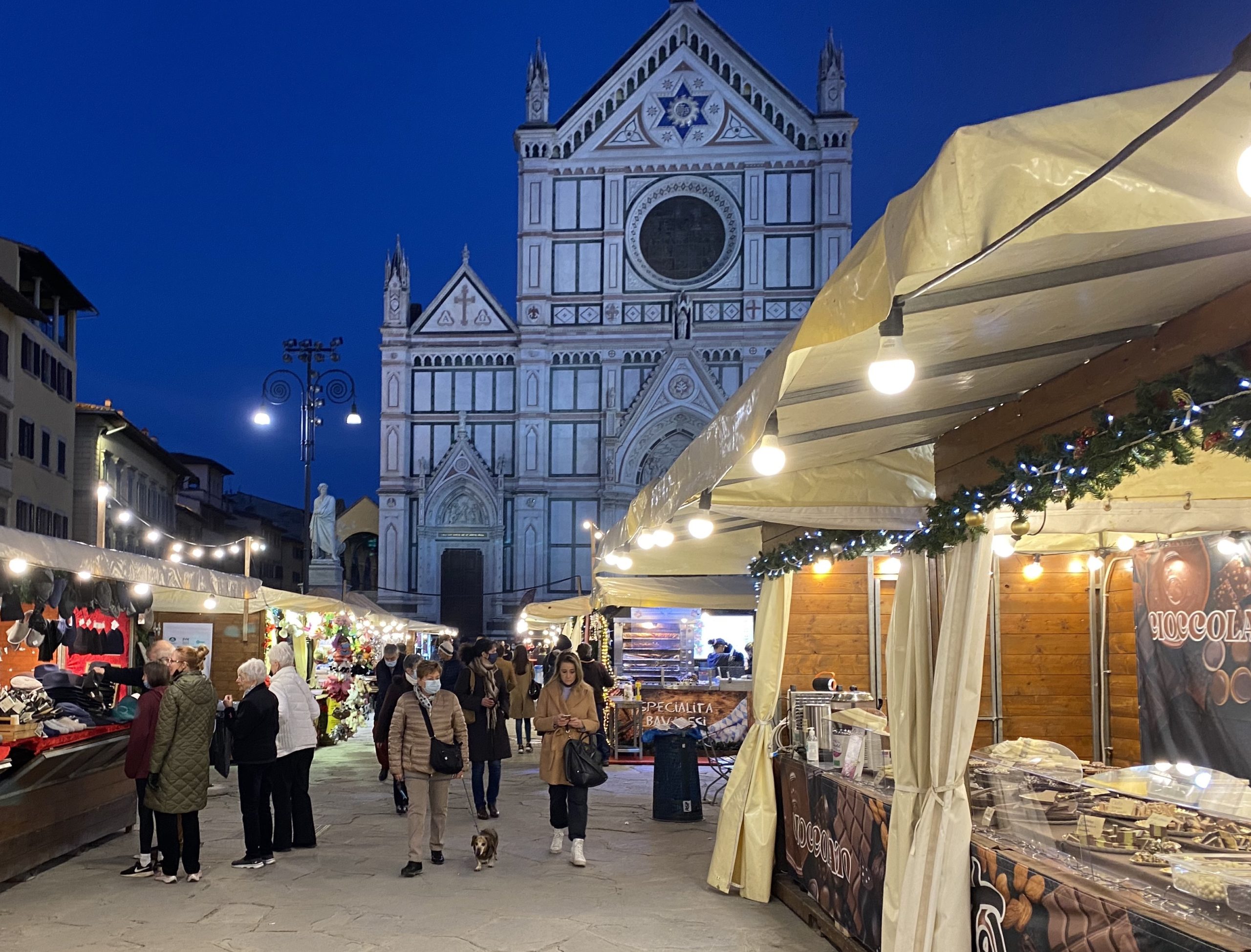 Santa Croce's International Christmas Market Magenta Publishing Florence